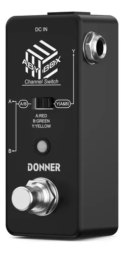 Aby Box Line Selector Ab Switch Mini Pedal De Efectos D...