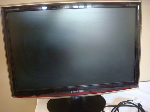 Monitor Lcd Samsung 22 Polegadas T220 (com Defeito)