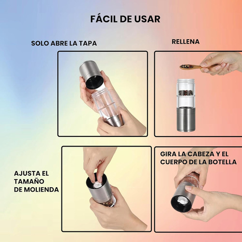 Molinillo De Sal Y Pimienta Molinillos Para Sal Pimienta