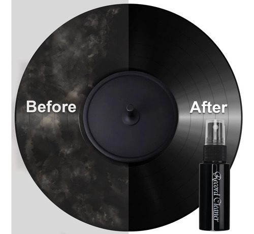 Kit De Limpeza De Discos De Vinil Opula, 6 Unidades Com Esco