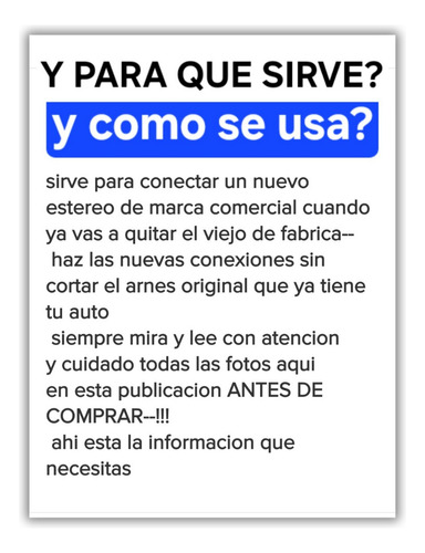 Arnes Y Adap Antena Estereo Mobi Version Like 2017 A 2024