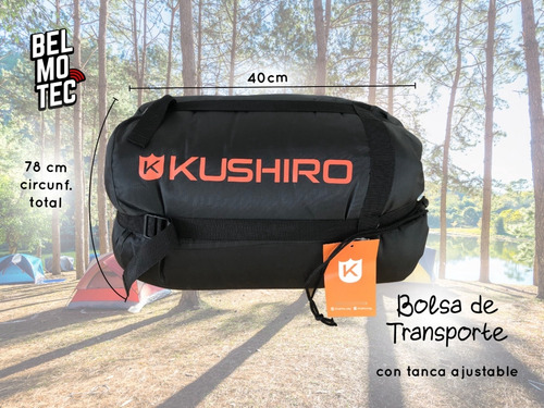 Bolsa De Dormir Sarcófago Pro -15 Grados Camping Kushiro