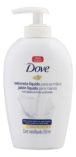 Jabón líquido Nutrición Profunda para las Manos Dove Frasco 250ml
