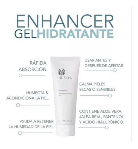 Enhancer Gel Hidratante Y Refrescante Pies Dañadas Nuskin