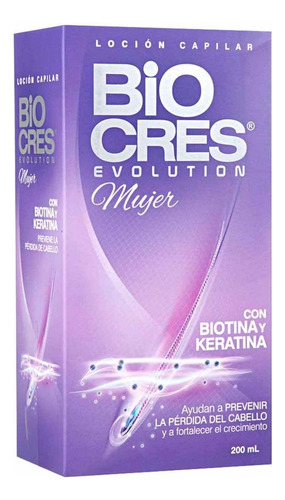Loción Capilar Biocres Evolution Mujer 100ml