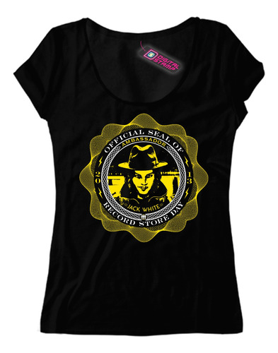 Remera Mujer Jack White Official Seal Of Rp169 Dtg
