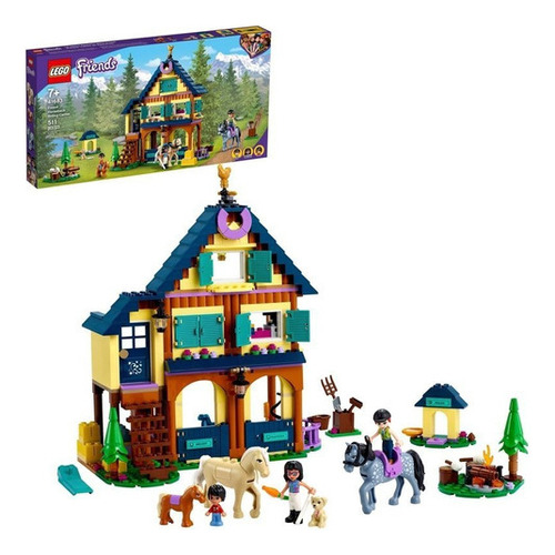 Kit Lego Friends Bosque Centro De Equitación 41683 +7 Años