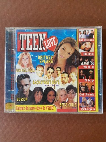 Teen Love Cd Britney Spears Spice Girls Geri Steps Get Ready