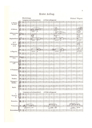 Richard Wagner: Tristan Und Isolde In Full Score.