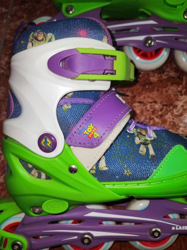 Patines Buzl Lightyear Excelente Estado