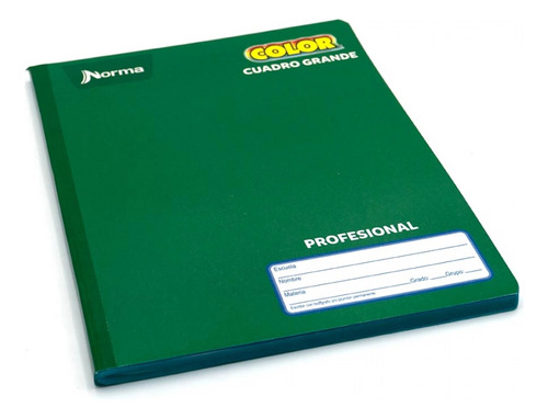5 Libreta Norma Profesional Cosida 360 Color 100h A Elegir