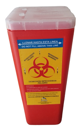 Contenedor De Desechos Bioinfecciosos 3 Lts Sharpcontainer