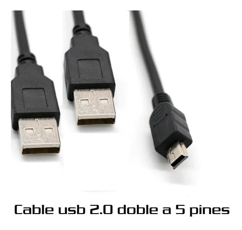 Cable Usb A Usb-mini 5 Pines