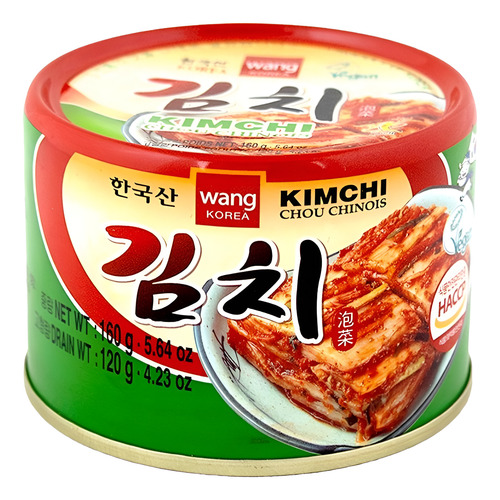 Kimchi Tradicional 160g - Wang Korea - Vegano