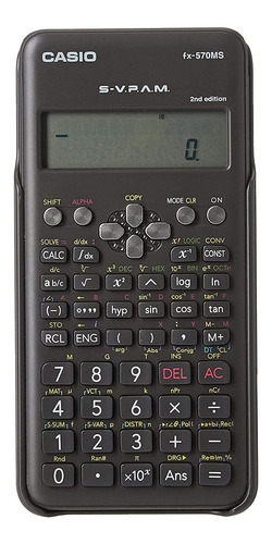 Calculadora Casio Fx570ms 2da.e Ecuaciones Matrices Vectores