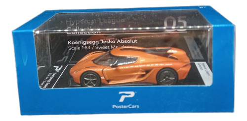 Auto Coleccion Koenigsegg Jesko Absolut Postercars 1/64