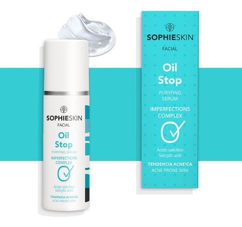Sophieskin Serum Purificante Hidratante Imperfecciones 30ml Momento De Aplicación Día/noche Tipo De Piel Grasa