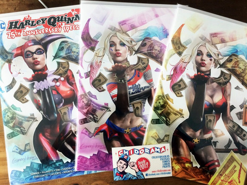Comic - Harley Quinn 25th Anniversary Set Greg Horn Sinclair