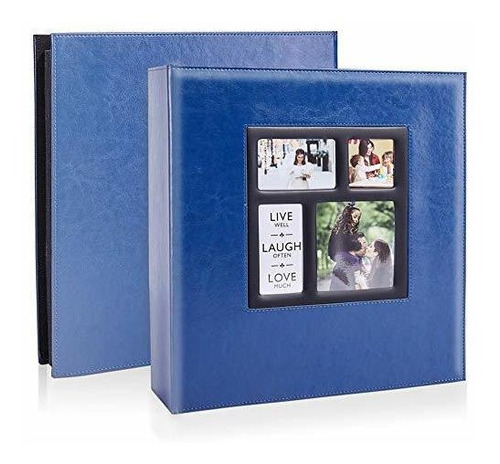 Photo Picutre Album 4x6 500 Photos, Extra Large Capacity Lea