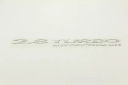 Emblema Trasero -2.8 Turbo Intercooler- S10 2003 A 2011