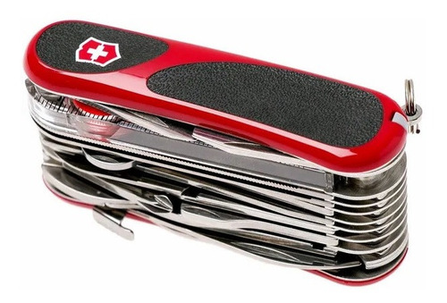 Imagen 2 de 7 de Navaja Evolution Grip Rojo/negro 32 Funciones Victorinox