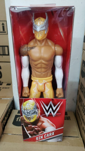 Wwe  Sin Cara  Figura  Articulada Djj16 M/amarilla