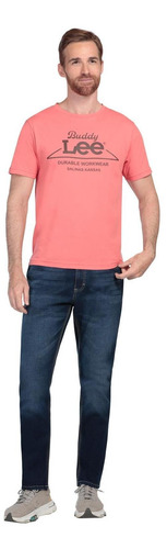 Playera Slim Fit Manga Corta Lee Hombre 360