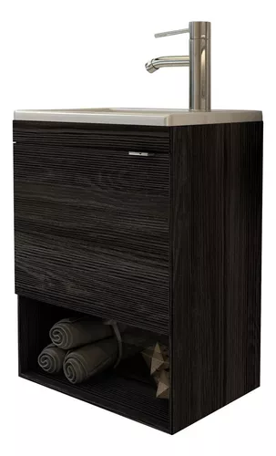 Esatto® Mueble Para Baño Pequeño Bleu Con Lavabo Llave Y Desagües ESATTO  MUEBLE PARA BAÑO