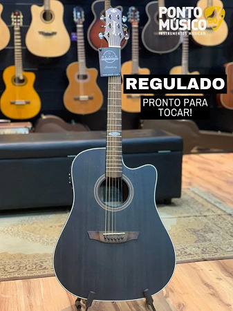 Violão Strinberg Sd200c Elétrico Folk Aço | Regulado 012