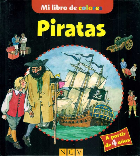 Piratas  Mi Libro De Colores  