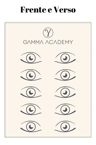 Imagem 1 de 2 de Pele Sintética - Olhos - Gamma Academy