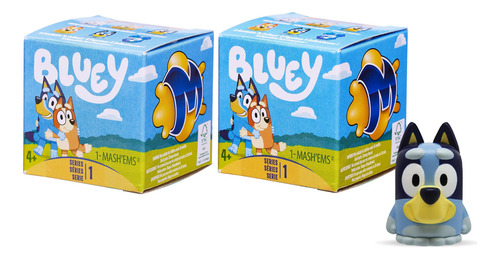 Bluey Set 2 Figuras Sorpresa Bluey Mashems Serie 1