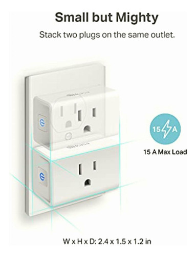 Kasa Smart Ep10 Tp-link Enchufe Wifi Inteligente
