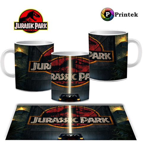 Tazon Jurassic Park - Varios Modelos - Printek