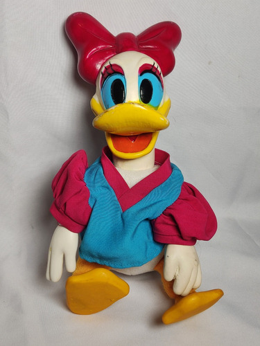 Peluche Daisy Vinil Vintage Disney Pato Donald 