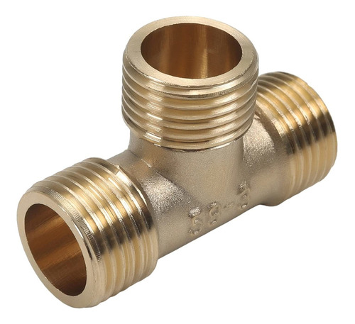 Mromax Brass Tee Pipe Fitting-1 2pt Male Thread Shaped