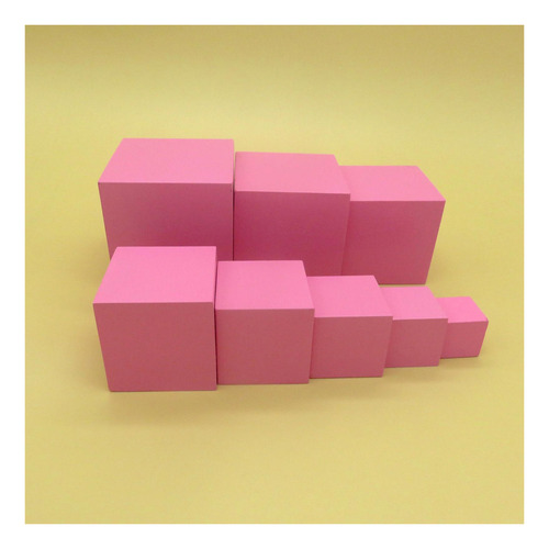 Z Montessori Learning Pink Juguete Educativo De Aprendizaje