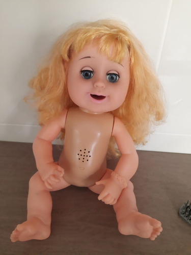 Boneca Importada Fala Espanhol Tipo Baby Alive (Usado)