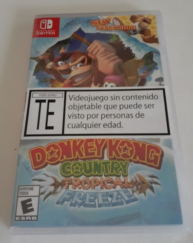 Donkey Kong Country: Tropical Freeze Nintendo Switch Físico