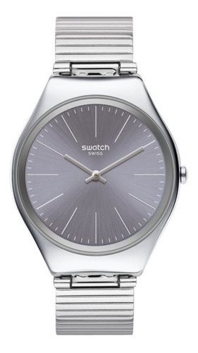 Reloj Swatch Skinsteel Plateado De Mujer Syxs123gg