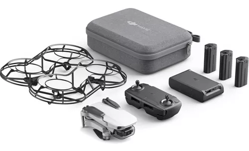 Mini drone DJI Mavic Mini DRDJI014 Fly More Combo con cámara 2.7K gris 3  baterías