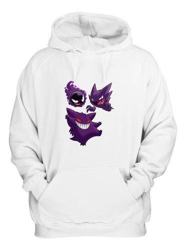 Buzo Buso Unisex Pokemon Gengar (evolucion)