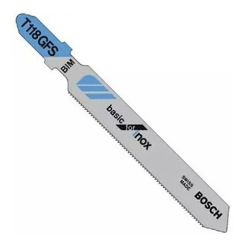 Hoja Caladora Acero Inoxidable Bosch T118gfs X3