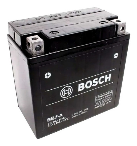 Bateria Motos Bosch Gel Bb7a Yb7a Para Zanella Hj 7 125