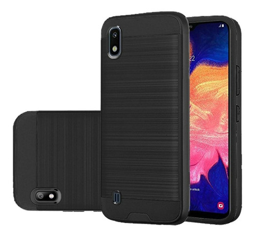 Funda Cepillado Para Samsung Galaxy J4 Plus Sm-j415g Y Plano