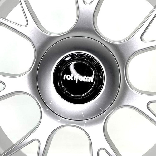 Jogo De Rodas Rotiform Tuf Aro 20x9 E 12 Prata Brilhante