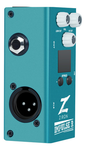 Pedal Simulador De Gabinete De Amplific Inpulse R Ziron Usb
