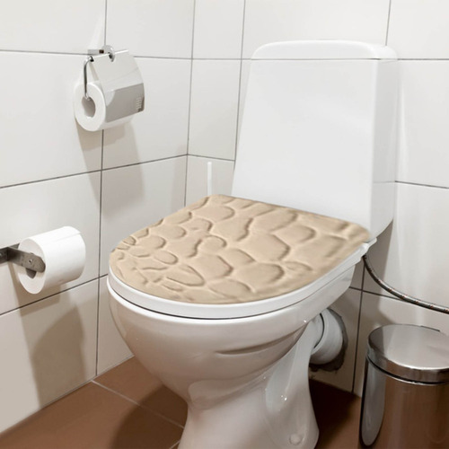 N Juego De 4 Alfombras De Baño De Espuma Viscoelástica,