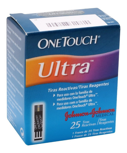 One Touch Ultra C/25 Tiras Reactivas 