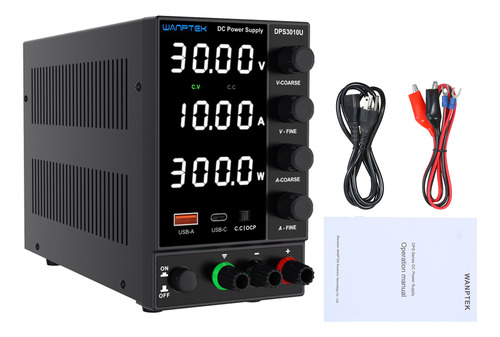 Regulador De Potencia Wanptek Switching High 0-10a 0-30v 300
